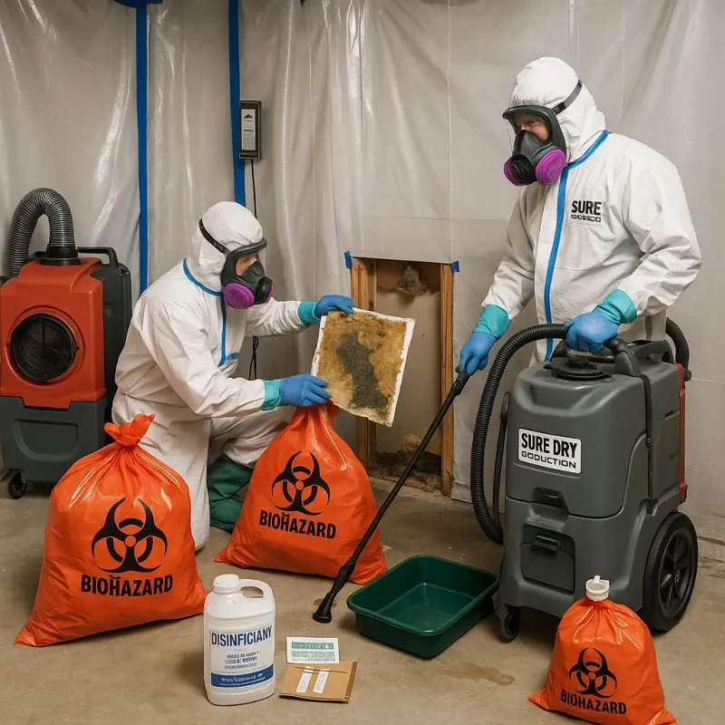 Contaminated Water Handling Protocols process in Hazardville, CT