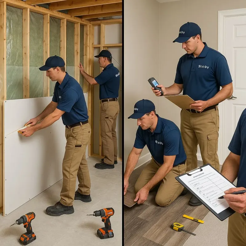 Repairs and Reconstruction process in Hazardville, CT