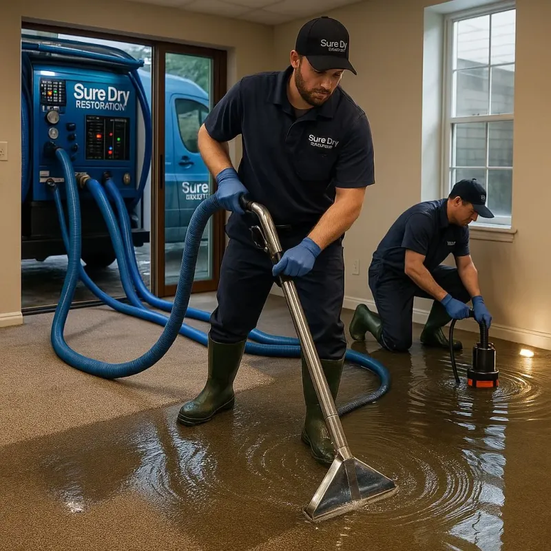 Water Extraction and Removal process in Hazardville, CT